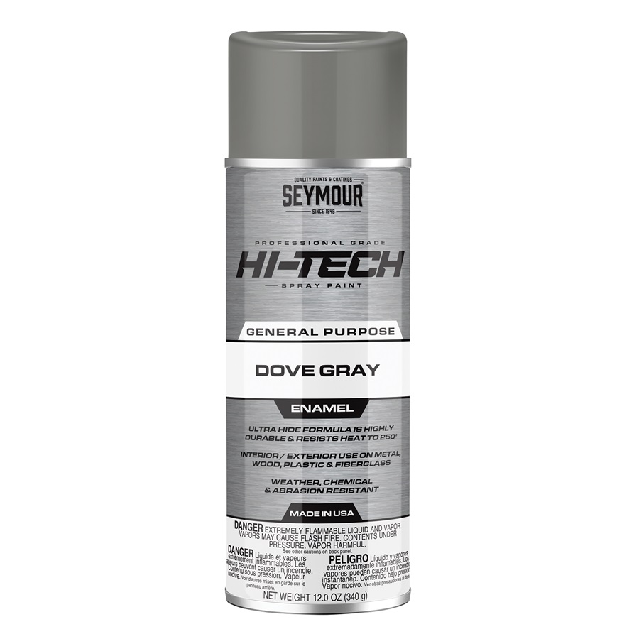 SEYMOUR® HI-TECH Spray Enamels - Dove Gray, 12 oz